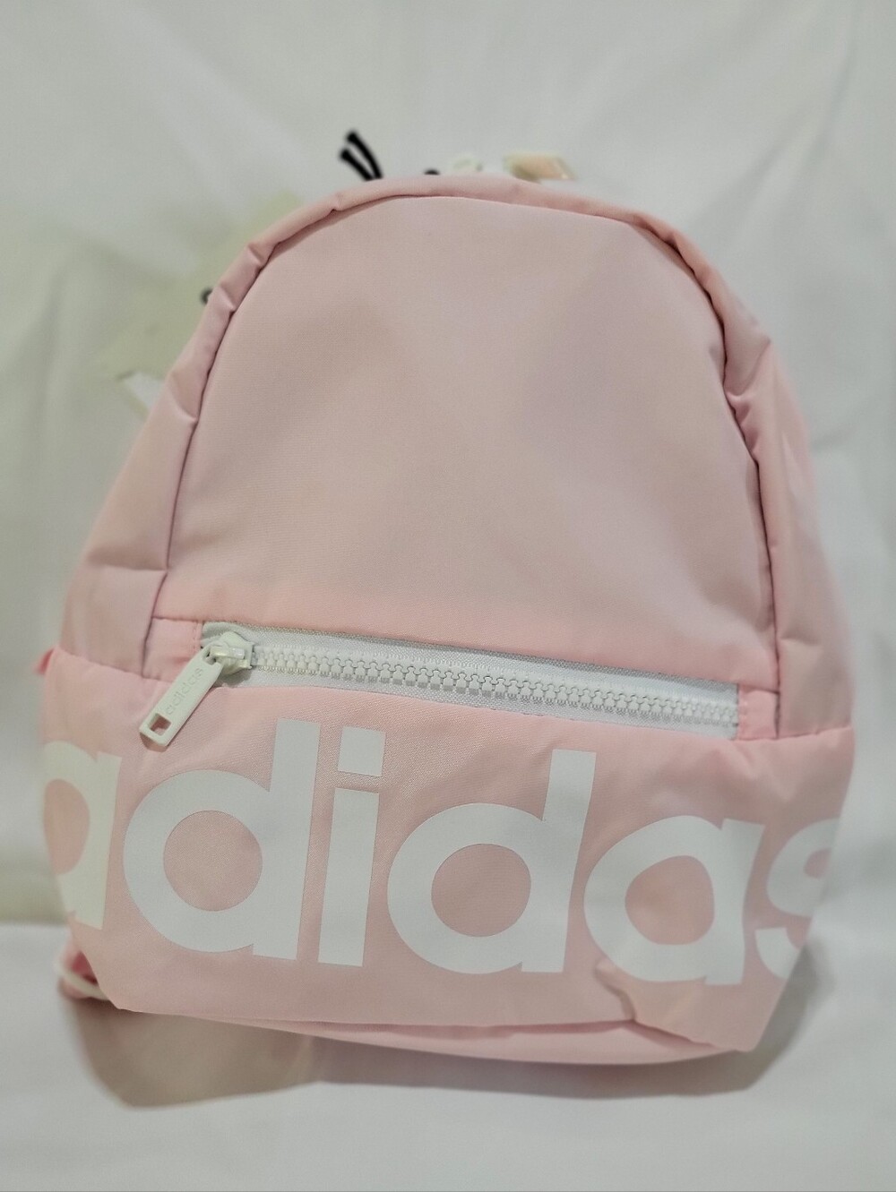 ADIDAS Core Light Glow Pink Mini Backpack New With Tags - Picture 1 of 7